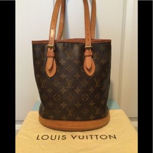 Louis Vuitton Monogram Bucket Handbag